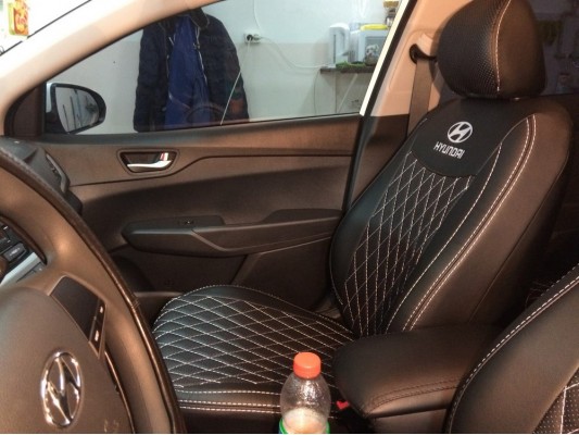 Авточехлы на Hyundai Solaris 2 Авточехлы на Hyundai Solaris 2