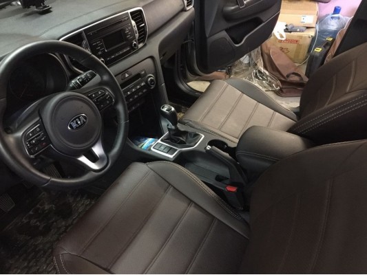 Авточехлы на Kia Sportage 4 Авточехлы на Kia Sportage 4