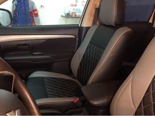 Авточехлы на Mitsubishi Outlander 3 Авточехлы на Mitsubishi Outlander 3