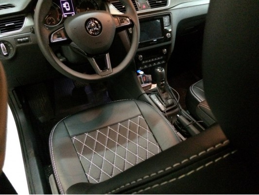 Авточехлы на Skoda Rapid FL