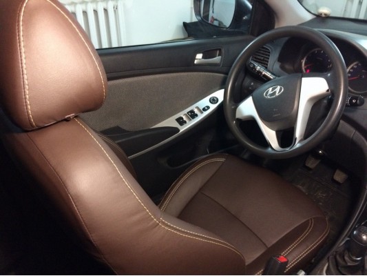 Каркасные авточехлы на Hyundai Solaris Каркасные авточехлы на Hyundai Solaris