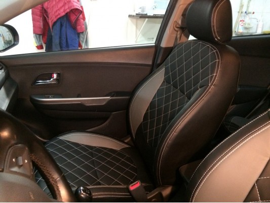 Каркасные авточехлы на KIA Rio 3 Каркасные авточехлы на KIA Rio 3