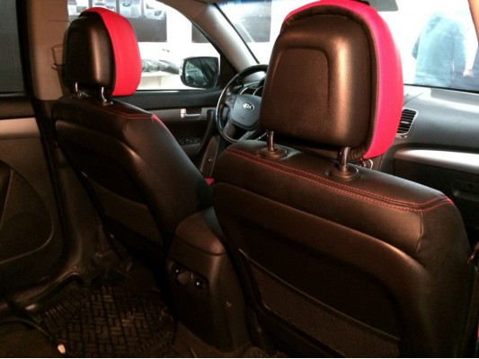 Каркасные авточехлы на KIA Sorento 2 Каркасные авточехлы на KIA Sorento 2